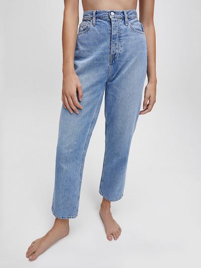 Calvin Klein Ruhák HU310017 | Calvin Klein Dad Női Farmernadrág Világos Kék